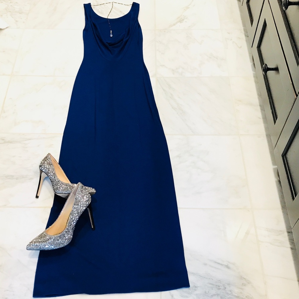 Cache Low Back Gown w/Bling